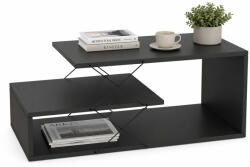 Hanah Home Dohányzóasztal, antracit, modern stílus, 100 x 50 x 40 cm (854KLN2821)