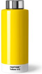 Pantone rozsdamentes acél termikus üveg 0, 63 l - sárga Univerzális méret
