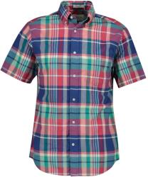 Gant Риза с къс ръкав Gant Men's Patterned Short Sleeve Shirt - Rose Red 641