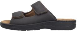 RIEKER Papuci barbati, Rieker, 20390-24-Maro, casual, piele naturala, cu talpa joasa, maro (Marime: 45)