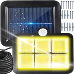 Retoo 120 LED-es reflektor napelemes mozgásérzékelővel, M054G (E865)