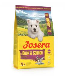 Josera Junior Mini Duck & Salmon - szárazeledel kistestű kölyökkutyák számára 10 kg