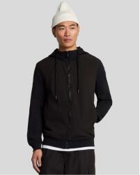 Lyle & Scott Суичър Lyle and Scott Softshell Hybrid Zip Through Hoodie - Black