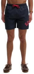 Superdry Бански гащета Superdry Printed Logo 16 swimming shorts - Blue (Eclipse Navy)