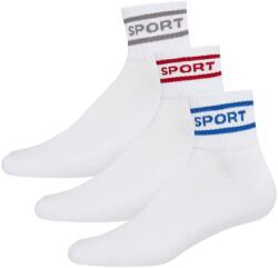 DKNY Чорапи DKNY Mens 3 Pack Sports Socks Apollo - 3pk White