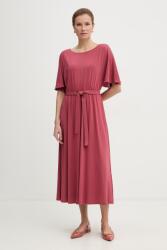 Max Mara ruha viszkózzal DIVO - burgundia XL