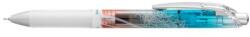 Pentel Gél toll, 0, 25 mm, kinyomó mechanizmus, PENTEL "EnerGel BLN75 Kiriko, Kikutsunagi", kék