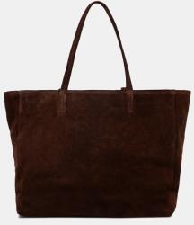 ANSWEAR velúrbőr női shopper - barna Univerzális méret