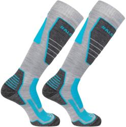 Salomon Дамски ски чорапи Salomon Pro Ski Socks Womens - Black/Blue