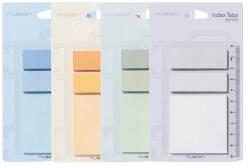 Deli Set notes autoadeziv 52 x 52mm 30file + 2 x index 17 x 52mm pastel NUSIGN DELI (DLENS355)