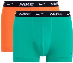 Nike Боксерки Nike 2 Pack of Trunks - Green orange