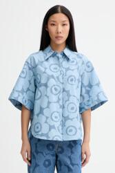 Marimekko ing női pamut - kék 38