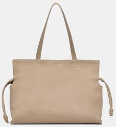 ANSWEAR shopper női bőr - bézs Univerzális méret - answear - 32 990 Ft