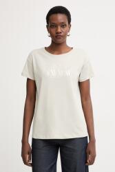 Giorgio Armani t-shirt női pamut - bézs S