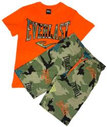 Everlast Short sleeve set - Green / Orange (Orange Fluo/Pattern)