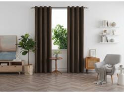  Draperie opaca DUNES VELVET 140x250 cm, maro Agatat: Rejansa