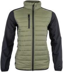 Bennon Jachetă casual IRIS - Verde / neagră | M (0816180065__48-50)