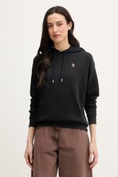 U. S. Polo Assn U. S. Polo Assn. kapucnis melegítőfelső női pamuttal DHM Hoodie - fekete S