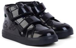 Kickers Обувки Kickers Kids Tovni Hi Stardust Patent Boots - Black