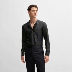 HUGO BOSS L-Hays-Party-244 Silk Shirt - Black