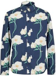 KENZO Риза с дълъг ръкав KENZO Men's Long Sleeve Patterned Shirt - Navy Blue