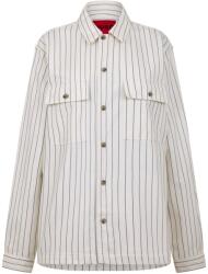HUGO BOSS Риза с дълъг ръкав Hugo Men's Long Sleeve Patterned Shirt - White102