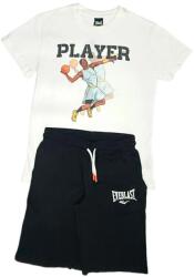 Everlast Short sleeve set - White / Black (Off White/Black 05)