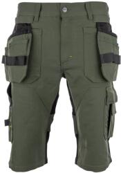 BENNON Pantaloni scurți de lucru EREBOS - Verde / neagră | 54 (0638120050_54)