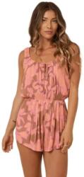 SALTY CREW Rose parade sleeveless romper - Brown / Pink (Mocha)