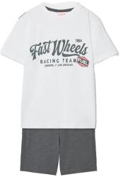 BOBOLI 603144 short sleeve set - White (Anthracite)