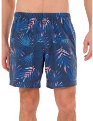 Fundango Бански гащета Fundango Bono Print swimming shorts - Blue (Jungle Eve)