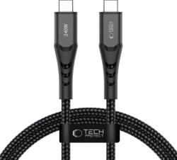 Tech-Protect Ub11t Ultraboost Cablu Usb-c Pd 240w / Qc3.0 100cm Negru (5906302353125)