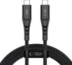 Tech-Protect Ub11t Ultraboost Cablu Usb-c Pd 240w / Qc3.0 200cm Negru (5906302353132)