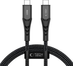 Tech-Protect Ub11t Ultraboost Cablu Usb-c Pd 100w / Qc3.0 100cm Negru (5906302390717)