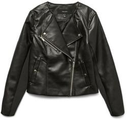 Vero Moda Яке Vero Moda Riley Faux Leather Jacket - Black