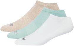 DKNY Womens 3 Pack Trainer Liner Myla - Ecru/Oatml/Mint