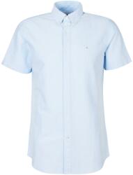 Barbour Риза с къс ръкав Barbour Oxford Short Sleeve Tailored Shirt - Sky BL32