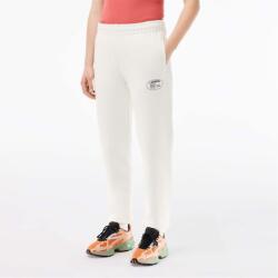 Lacoste Анцуг Lacoste Straight Leg Embroidered Sweatpants - Cream