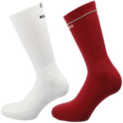 Boss Чорапи Boss 2 Pack of Quarter Length Socks with Logo Details - Red