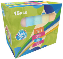  Eddy Toys Aszfaltkréta 15 Darab/Doboz Színes (AAE957)