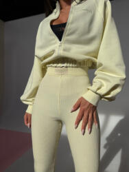 La Manuel Bordázott Leggings Doll Citrom S