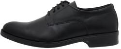  Pantofi barbati, negru, eleganti, piele naturala, cu toc, BND-121-S-Negru (Marime: 43) (BND-121-S-Negru-43)
