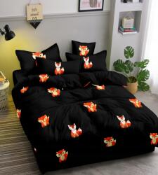  Foxes mikroszálas törlőkendő fekete 2 db 70×80+160×200 cm