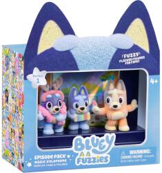 Moose Bluey Fuzzies Episod set de 3 piese - Xilofon magic (BLU19285/19286) Figurina