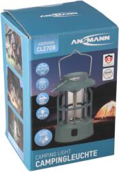 Ansmann CL270B LED kempinglámpa 270lm 3xAA Mignon ceruza elemmel zöld
