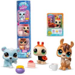 MGA Entertainment Littlest Pet Shop: urs polar, gărgăriță, lamă - pachet de 3 figurine, seria a IV-a (LPS00735/00738) Figurina