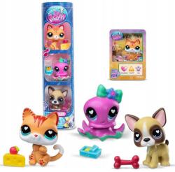 MGA Entertainment Littlest Pet Shop: Pisicuță, caracatiță, cățeluș - set de 3 figurine, seria a 4-a (LPS00735/00737) Figurina