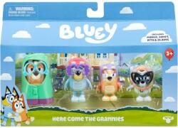 Moose Bluey: Set de joacă cu 4 piese - Bunicile (BLU18917) Figurina