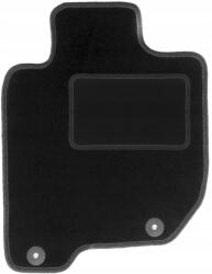Wielganizator Velúr sofőrszőnyeg Mitsubishi L200 IV 2006-2015 LUX-hoz, fekete