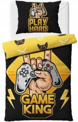 BEDTEX Pamut Ágyneműhuzat Gamer King (PNL250522 0754)